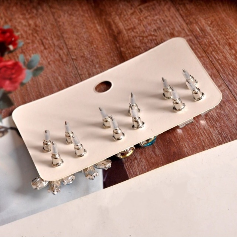 NEW💙💎BEAUTIFUL BLUES! SPARKLING STUDS BUNDLE💎💙 - Picture 5 of 8